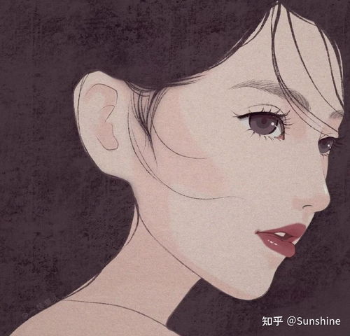头像壁纸高级感手绘素描
