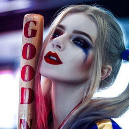 乌克兰辣模被封最辣小丑女coser,看完素颜照大家更是彻底恋爱了