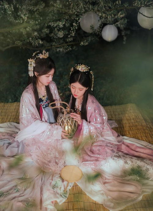 超仙双人古装华服摄影写真好看的汉服古风美女小姐姐图集