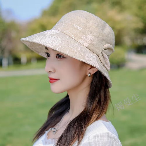 beneunder蕉下遮阳帽女帽子防晒帽女太阳帽大帽檐防紫外线空顶帽贝壳帽浅米色