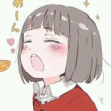 卡通微信头像女生冷淡眼瞳