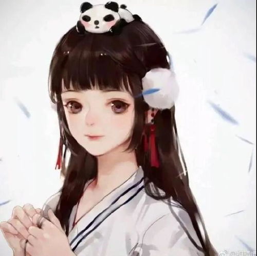 仙气十足的女子古风动漫头像温山软水繁星万千,不及你眉眼半分