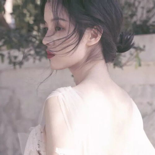 女生头像侧脸头像