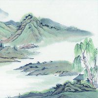 山水画头像朴素的微信头像图片大全