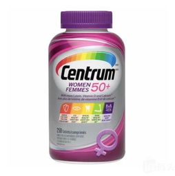 加拿大银善存centrum50岁中老年女性复合维生素250片