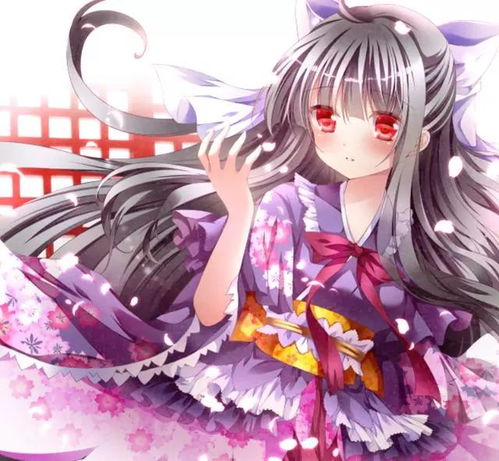 超可爱的二次元女生头像,香花配美女,一件美哉悠哉的幸事