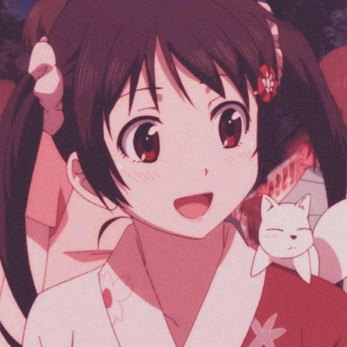 动漫女生头像少女的眼应该满怀清明大意和温柔阳光
