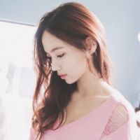 温柔低头小清新女生头像图片扣扣居