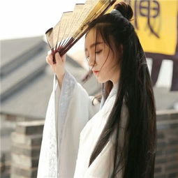 白色古风真人头像女生2018仙气十足那冬我们笑得那么一往情深