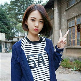 女生流行的中短发发型有哪些2017主打的清新文艺风