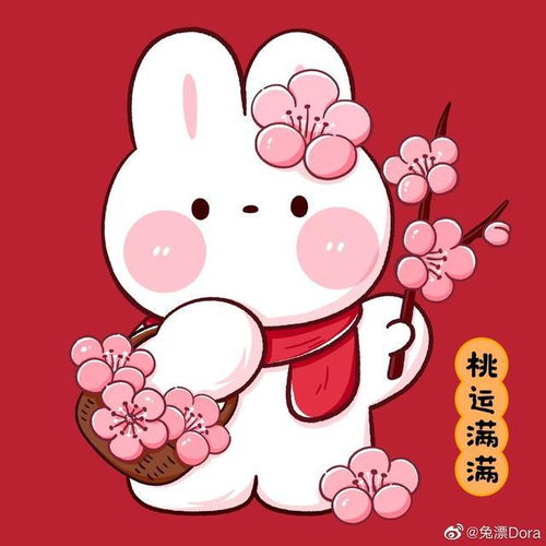 属兔的朋友看过来,新年兔兔头像来啦