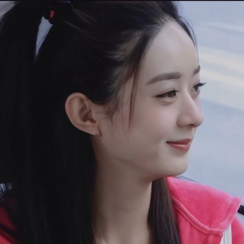 真人女头赵丽颖头像合集