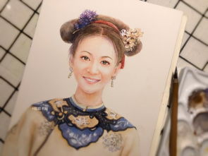 聪聪手绘古风美女延禧攻略魏璎珞2