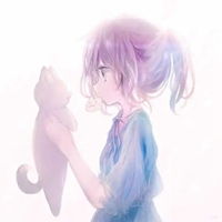 少女与猫的头像动漫二次元少女与猫头像