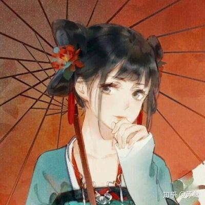 有好看的古风漫画手绘女生头像吗
