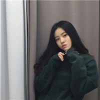 伤感忧郁气质的女生冷漠头像告诉自己不要哭泣