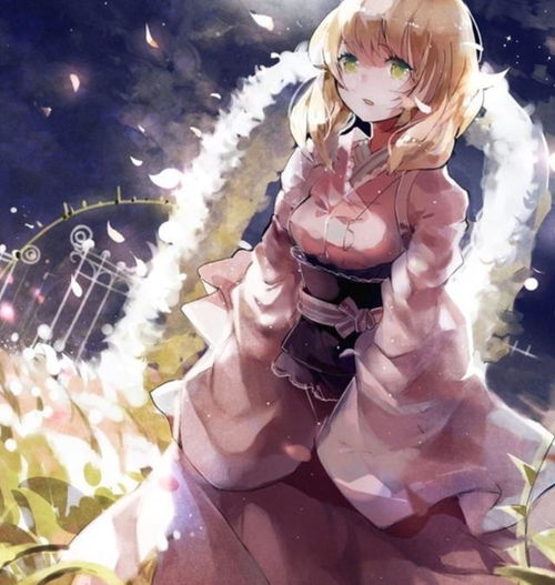 动漫美图欣赏清纯可爱,神采奕奕的二次美少女