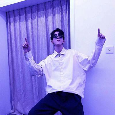 紫色帅气男生头像,唯美qq头像紫色系男生头像图片