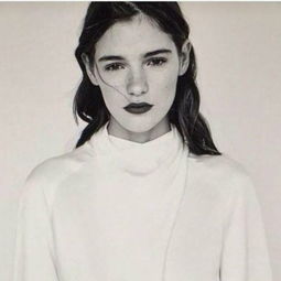 欧美风情美女黑白头像2018最新版老死不相往来的陌生