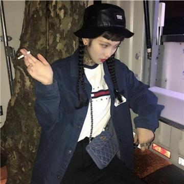 霸气头像女生超拽抽烟头像大全为梦想灼伤了自己也不想输给你