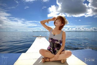 韩国性感女主播福利美照比基尼长腿美女爱好吃鸡
