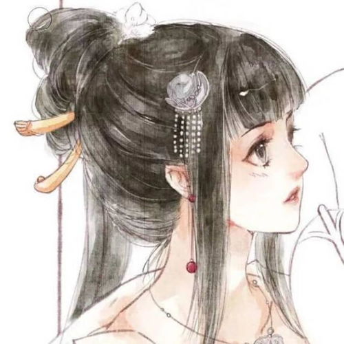 女生动漫头像今天还吹着风,想起了你的温柔
