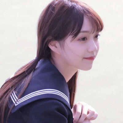 女生头像干净气质优雅漂亮女孩头像侧脸