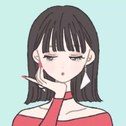 手绘可爱女孩头像,卡哇伊也适合闺蜜使用的
