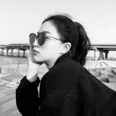 墨镜女头像霸气范酷女孩头像戴墨镜侧脸