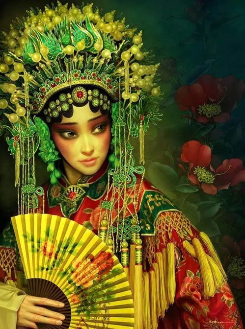 京剧角色动漫插画欣赏