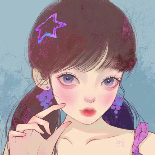 这组女生头像感觉很酷