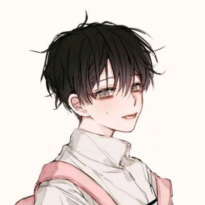 二次元高冷白色头像女侧脸
