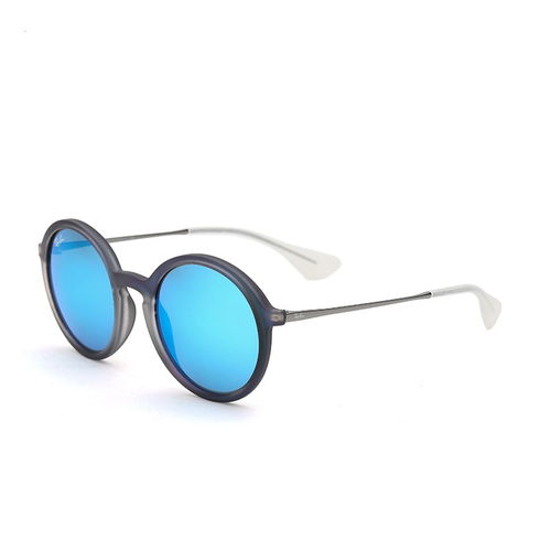 雷朋rayban太阳眼镜男女款方框个性潮流优雅彩膜反光镜面rb4222f61西集网