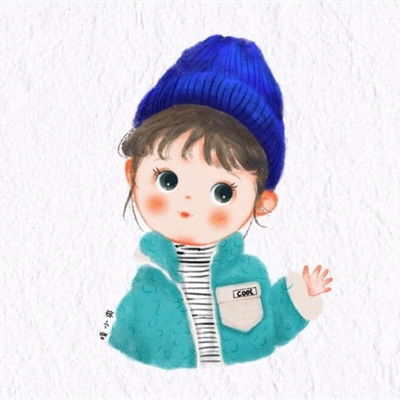 彩绘女孩头像,好看手绘卡通女孩头像唯美图片