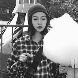 qq头像黑白女生好看冷酷2018最新熬夜像喜欢你一样超级难改