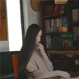 女生唯美2018有意境长发头像大全在你流泪时湿的总是我的眼