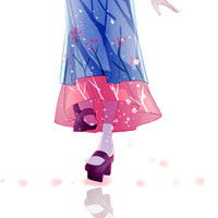 想要12岁女孩的微信头像,卡通的,多发几个