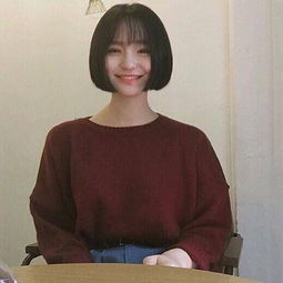 女生圆脸短发发型图片圆脸配短发这么好看
