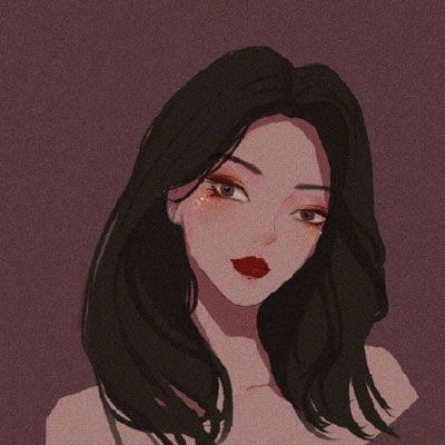 酷酷头像女生卡通社会潮图头像