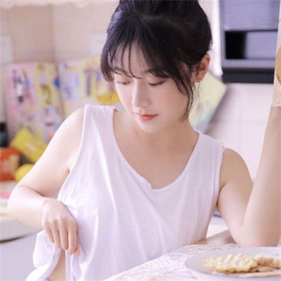 甜美清新女生头像,全部是夏季穿的很单薄的妹子