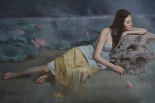 他画出绝美女子,每一幅都柔美个性,优雅自信