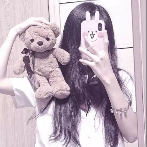个性男女生兔子头像闺蜜头像