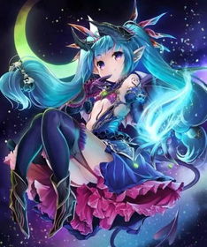 彩绘插画女生头像图片二次元