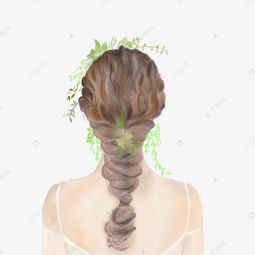 手绘小清新美女水彩插画素材图片免费下载千库网