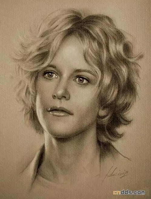 唯美女生头像素描满满的少女心