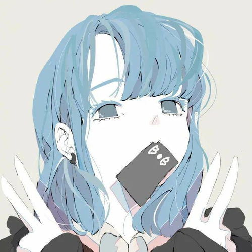 温柔干净的二次元女生头像