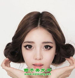 中分长头发怎么梳好看又简单