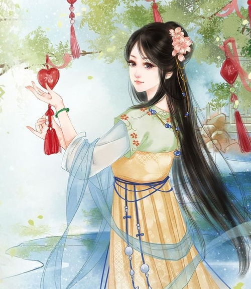 最美古风赏析古风插画,神采奕奕,温柔可人的古风美人