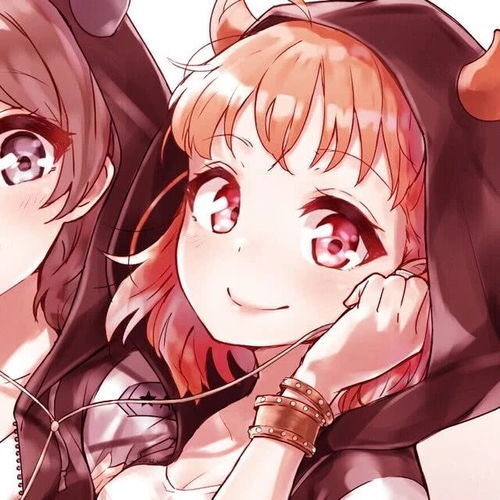 有哪些少女心动漫闺蜜头像无水印