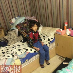 8岁女孩疑遭外籍养父虐待体重不到40斤